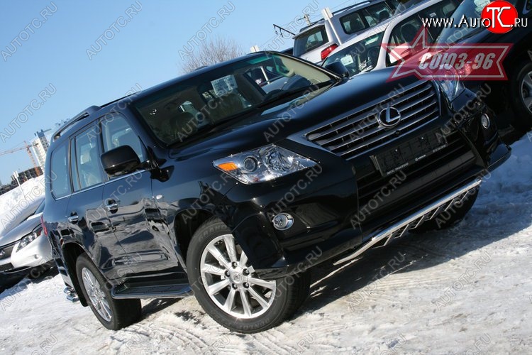 30 149 р. Защита переднего бампера Sport Package Souz-96 (d60) Lexus LX570 J200 дорестайлинг (2007-2012)  с доставкой в г. Пермь