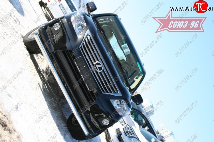 19 439 р. Защита переднего бампера из одинарной трубы (d76) Sport Package Souz-96 Lexus LX570 J200 дорестайлинг (2007-2012)  с доставкой в г. Пермь