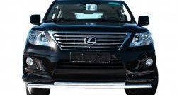 30 149 р. Двойная защита переднего бампера d 60х42 Sport Package Souz-96 Lexus LX570 J200 дорестайлинг (2007-2012)  с доставкой в г. Пермь. Увеличить фотографию 2