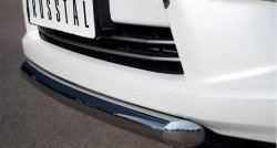 16 749 р. Одинарная защита переднего бампера SLITKOFF диаметром 76 мм Lexus LX570 J200 дорестайлинг (2007-2012)  с доставкой в г. Пермь. Увеличить фотографию 3