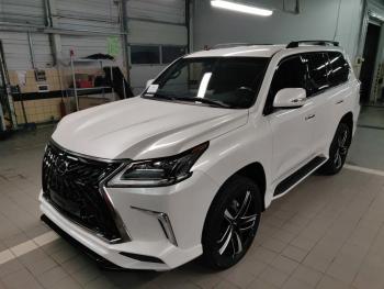 64 499 р. Решетка радиатора HEMMES Lexus LX570 J200 дорестайлинг (2007-2012) (цвет: черный матовый)  с доставкой в г. Пермь. Увеличить фотографию 6