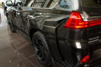 119 999 р. Комплект расширения арок и кузова HEMMES (+35 мм)  Lexus LX570  J200 (2015-2022) 2-ой рестайлинг (неокрашенный)  с доставкой в г. Пермь. Увеличить фотографию 7