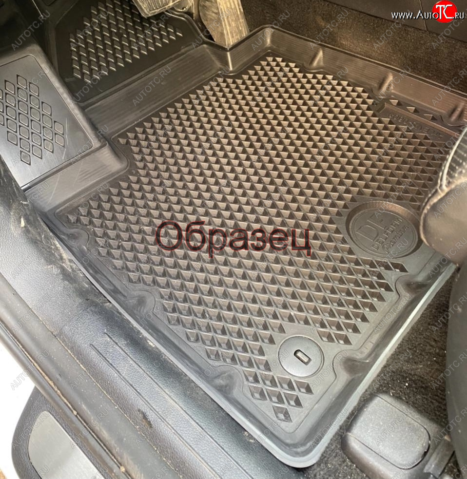 6 599 р. Коврики салона DELFORM ❞EVA 3D Premium❝ (термоэластопласт/ТЭП) Toyota Land Cruiser 200 1-ый рестайлинг (2012-2015)  с доставкой в г. Пермь