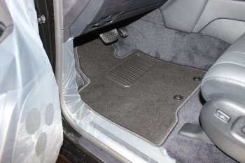 719 р. Коврики в салон Klever Premium (текстиль, 4 шт.)  Lexus LX570  J200 (2015-2022) 2-ой рестайлинг (Черные)  с доставкой в г. Пермь. Увеличить фотографию 2