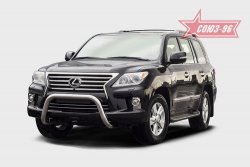 Защита переднего бампера Souz-96 (d76) Lexus LX570  J200 (2012-2015) 1-ый рестайлинг