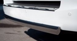 13 999 р. Защита заднего бампера (Ø75x42 мм, нержавейка) Russtal Lexus LX570 J200 1-ый рестайлинг (2012-2015)  с доставкой в г. Пермь. Увеличить фотографию 2