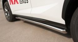 19 999 р. Защита порогов из круглой трубы диаметром 63 мм F SPORT SLITKOFF Lexus NX200T Z10 (2014-2017)  с доставкой в г. Пермь. Увеличить фотографию 4