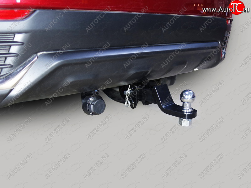 16 999 р. Фаркоп (тягово-сцепное устройство) TCC  Lexus NX200T  Z10 (2014-2017) (оцинкованный, шар E нержавейка)  с доставкой в г. Пермь