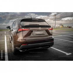 5 199 р. Лип спойлер TopKontur Design Lexus NX200 Z10 дорестайлинг (2014-2017) (Неокрашенный)  с доставкой в г. Пермь. Увеличить фотографию 2
