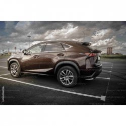 5 199 р. Лип спойлер TopKontur Design Lexus NX200 Z10 дорестайлинг (2014-2017) (Неокрашенный)  с доставкой в г. Пермь. Увеличить фотографию 3