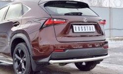 16 249 р. Защита заднего бампера (Ø63 мм, нержавейка) SLITKOFF Lexus NX200 Z10 дорестайлинг (2014-2017)  с доставкой в г. Пермь. Увеличить фотографию 4