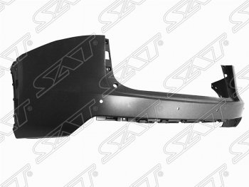 Задний бампер SAT (с отв. под сонары, пр-во Тайвань) Lexus NX200  Z10 - NX300h  Z10