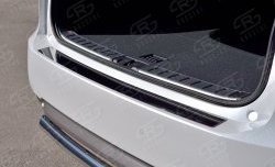 2 299 р. Накладка защитная на верхнюю часть заднего бампера Russtal Lexus RX 200T AL20 дорестайлинг (2015-2017)  с доставкой в г. Пермь. Увеличить фотографию 2