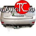 10 299 р. Фаркоп Лидер Плюс (съемный шар тип F, с нержавеющей пластиной) Lexus RX270 AL10 дорестайлинг (2010-2012) (Без электропакета)  с доставкой в г. Пермь