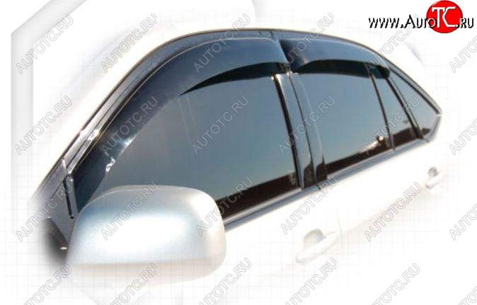 1 999 р. Дефлектора окон CA-Plastiс Lexus RX300 XU10 дорестайлинг (1995-2001) (Classic полупрозрачный, Без хром.молдинга, Крепление только на скотч)  с доставкой в г. Пермь