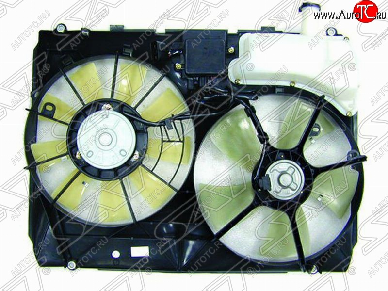 15 999 р. Диффузор радиатора в сборе SAT (1MZ / 3MZ) Lexus RX400H XU30 рестайлинг (2005-2009)  с доставкой в г. Пермь