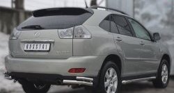 19 999 р. Защита порогов из круглой трубы диаметром 63 мм SLITKOFF  Lexus RX300  XU30 - RX350  XU30  с доставкой в г. Пермь. Увеличить фотографию 2