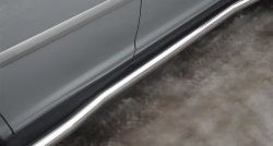 19 999 р. Защита порогов из круглой трубы диаметром 63 мм SLITKOFF  Lexus RX300  XU30 - RX350  XU30  с доставкой в г. Пермь. Увеличить фотографию 3