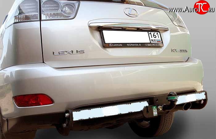 154 999 р. Фаркоп Лидер Плюс (c нерж. пластиной) Lexus RX300 XU30 дорестайлинг (2003-2006) (Без электропакета)  с доставкой в г. Пермь