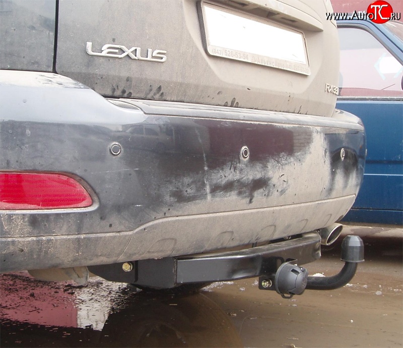 7 919 р. Фаркоп NovLine Lexus RX300 XU30 дорестайлинг (2003-2006)  с доставкой в г. Пермь