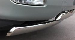 16 849 р. Защита переднего бампера (2 трубыØ75х42 мм, нержавейка) Russtal Lexus RX330 XU30 (2003-2006)  с доставкой в г. Пермь. Увеличить фотографию 2