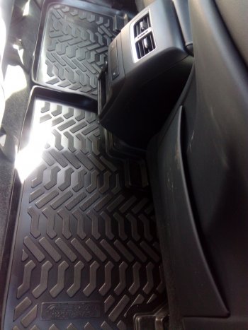 2 389 р. Комплект ковриков в салон Aileron 3D (с подпятником)  Lexus RX350  AL20 (2015-2019) дорестайлинг  с доставкой в г. Пермь. Увеличить фотографию 2