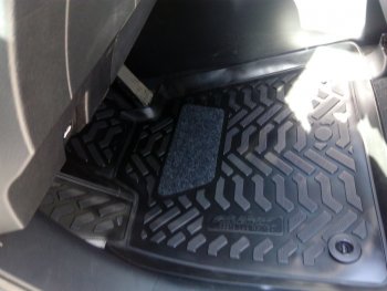 Комплект ковриков в салон Aileron 3D (с подпятником) Lexus RX350  AL20 (2015-2019) дорестайлинг