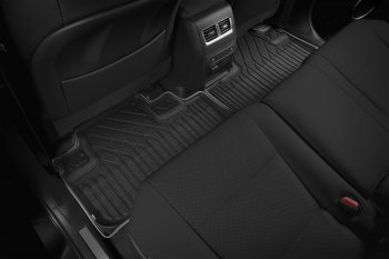 8 449 р. Комплект ковриков салона Kvest Lexus RX450 AL20 дорестайлинг (2015-2019) (Бежевый, черный кант)  с доставкой в г. Пермь. Увеличить фотографию 3
