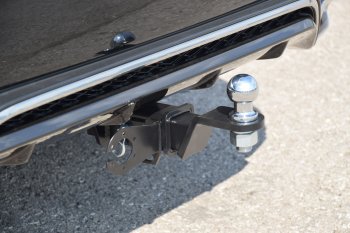 16 619 р. Фаркоп Petroil Tuning (съемный квадрат, кроме версии Long) Lexus RX450 AL20 дорестайлинг (2015-2019)  с доставкой в г. Пермь. Увеличить фотографию 2
