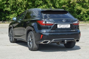 16 619 р. Фаркоп Petroil Tuning (съемный квадрат, кроме версии Long) Lexus RX450 AL20 дорестайлинг (2015-2019)  с доставкой в г. Пермь. Увеличить фотографию 3