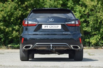 16 619 р. Фаркоп Petroil Tuning (съемный квадрат, кроме версии Long) Lexus RX450 AL20 дорестайлинг (2015-2019)  с доставкой в г. Пермь. Увеличить фотографию 5