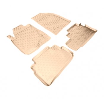 Коврики салона Norplast Unidec Lexus RX300  XU30 - RX350  XU30 (Цвет: бежевый)