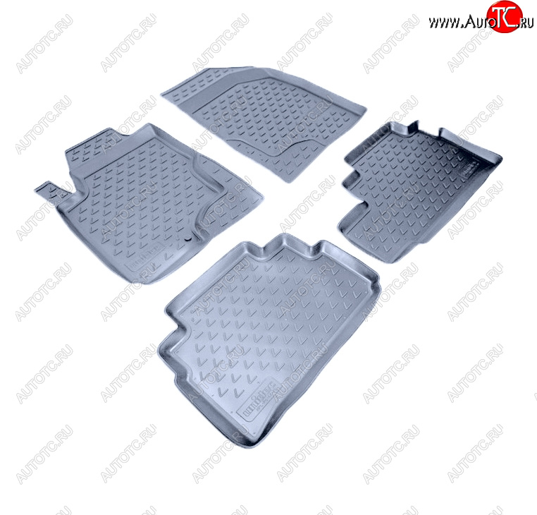 3 399 р. Коврики салона Norplast Unidec  Lexus RX300  XU30 - RX350  XU30 (Цвет: серый)  с доставкой в г. Пермь