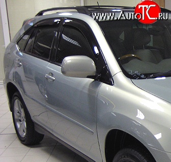 4 499 р. Дефлекторы окон (ветровики) Novline 4 шт Lexus RX450H AL10 дорестайлинг (2009-2012)  с доставкой в г. Пермь