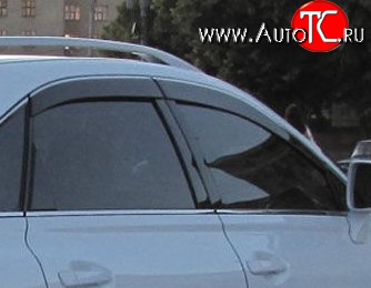 999 р. Комплект дефлекторов окон (ветровиков) 4 шт. Russtal Lexus RX350 AL10 дорестайлинг (2008-2012)  с доставкой в г. Пермь