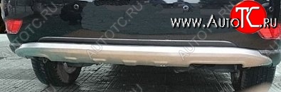 17 199 р. Накладка на задний бампер СТ v4 Lexus RX350 AL10 дорестайлинг (2008-2012) (Неокрашенная)  с доставкой в г. Пермь