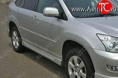 6 749 р. Пороги накладки CT Lexus RX350 AL10 дорестайлинг (2008-2012) (Неокрашенные)  с доставкой в г. Пермь