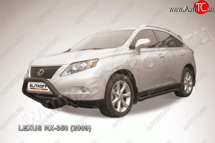 25 999 р. Кенгурятник d76 низкий мини  Lexus RX350  AL10 (2008-2012) дорестайлинг (Цвет: серебристый)  с доставкой в г. Пермь