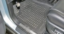 9 499 р. Коврики в салон Element 4 шт. (полиуретан) Lexus RX350 AL10 дорестайлинг (2008-2012) (Серые)  с доставкой в г. Пермь. Увеличить фотографию 2