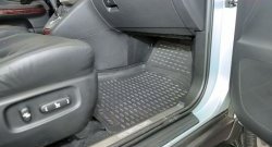 9 499 р. Коврики в салон Element 4 шт. (полиуретан) Lexus RX350 AL10 дорестайлинг (2008-2012) (Серые)  с доставкой в г. Пермь. Увеличить фотографию 3