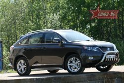 Защита переднего бампера Souz-96 (d76) Lexus RX450H  AL10 (2009-2012) дорестайлинг