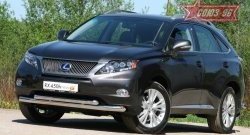 Защита переднего бампера двойная Souz-96 (d76/60) Lexus RX450H  AL10 (2009-2012) дорестайлинг