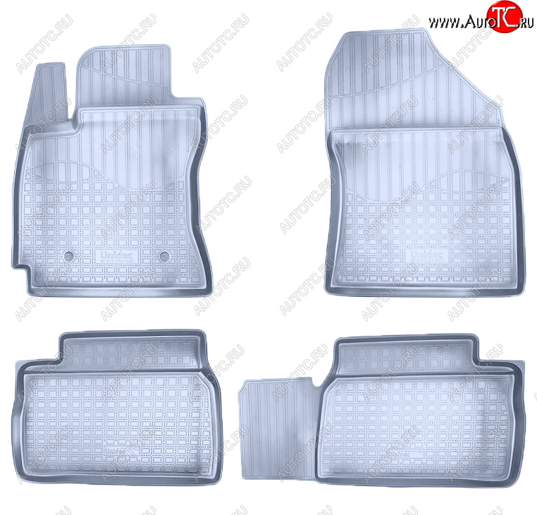 2 999 р. Коврики салона Norplast Unidec  Lifan 720 - Cebrium (Цвет: серый)  с доставкой в г. Пермь
