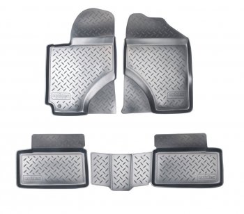 Комплект ковриков в салон Norplast Unidec Lifan Breez (2006-2012) (Цвет: черный)