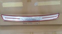 3 349 р. Защитная накладка на задний бампер СТ Lifan X60 2-ой рестайлинг (2016-2025)  с доставкой в г. Пермь. Увеличить фотографию 3