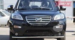 8 909 р. Защита переднего бампера одинарная Souz-96 (d42). Lifan X60 дорестайлинг (2011-2015)  с доставкой в г. Пермь. Увеличить фотографию 4