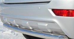 14 249 р. Одинарная защита заднего бампера из трубы диаметром 63 мм SLITKOFF Lifan X60 1-ый рестайлинг (2015-2016)  с доставкой в г. Пермь. Увеличить фотографию 3