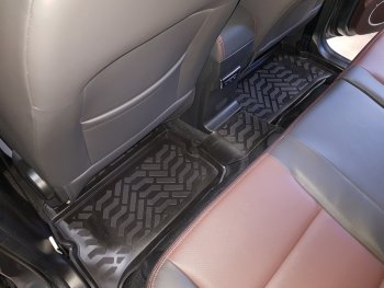 1 839 р. Комплект ковриков в салон Aileron 3D (с подпятником)  Lifan Myway (2016-2025)  с доставкой в г. Пермь. Увеличить фотографию 3