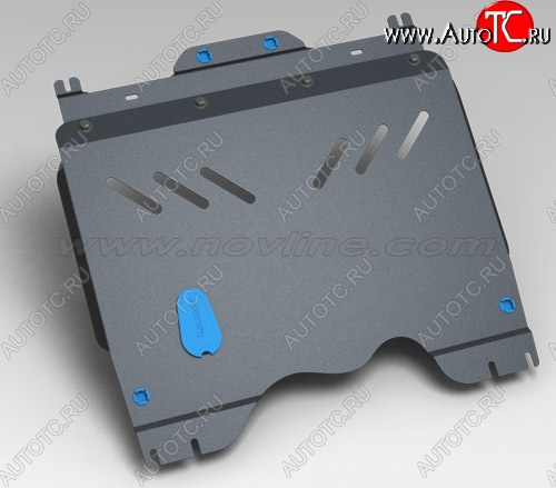 3 419 р. Защита картера двигателя (рестайлинг) (1.3, МКПП, 3 мм) Novline-Autofamily Lifan Smily 330 хэтчбэк рестайлинг (2014-2017)  с доставкой в г. Пермь