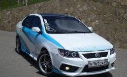 4 999 р. Передний бампер Sport Lifan Solano  дорестайлинг (2010-2015) (Неокрашенный)  с доставкой в г. Пермь. Увеличить фотографию 11